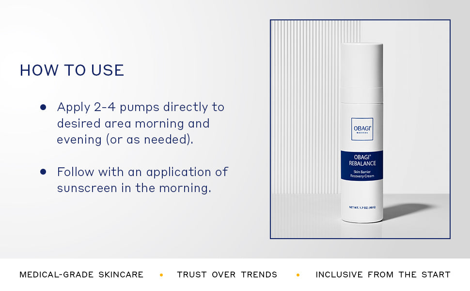 Obagi® Rebalance Skin Barrier Recovery Cream Skin Barrier Repair Cream