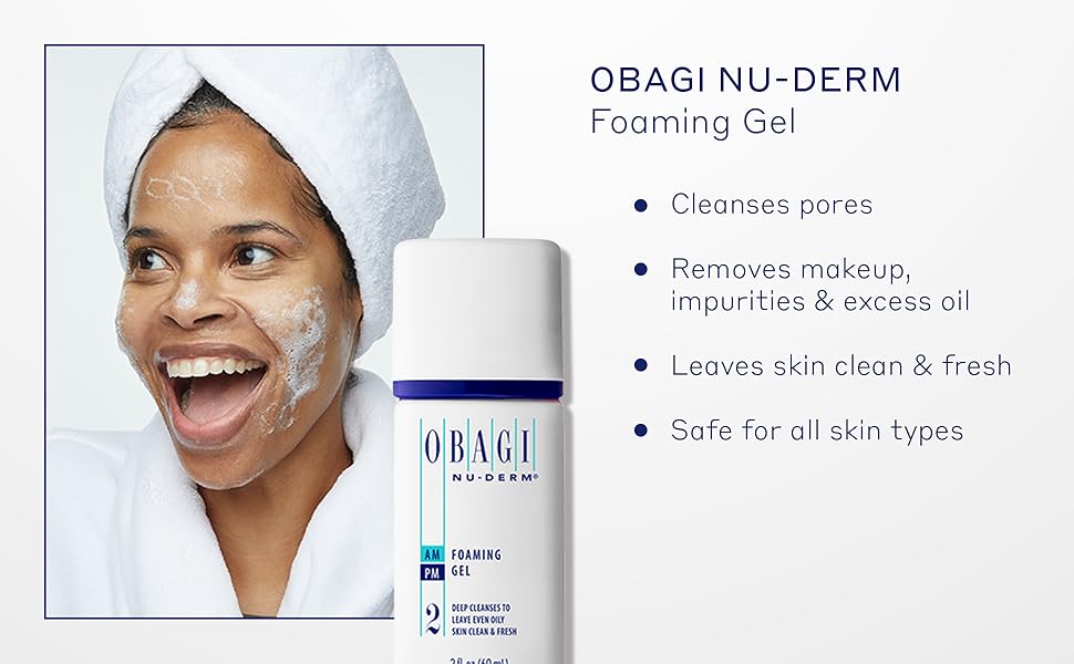 Obagi Nu-Derm® Foaming Gel Gel Based Cleanser