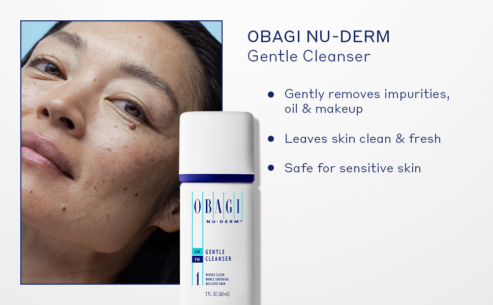Obagi Nu-Derm® Gentle Cleanser Gentle Face Cleanser for Sensitive Skin